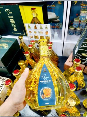 CHAI RƯỢU NẤM ĐTHT DẠNG CỌNG TƯƠI