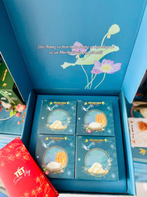 HỘP 4 CHÉN YẾN CHƯNG ĐƯỜNG PHÈN