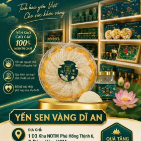 Banner quảng cáo Yến Sen Vàng - Yến sào nguyên chất TPHCM